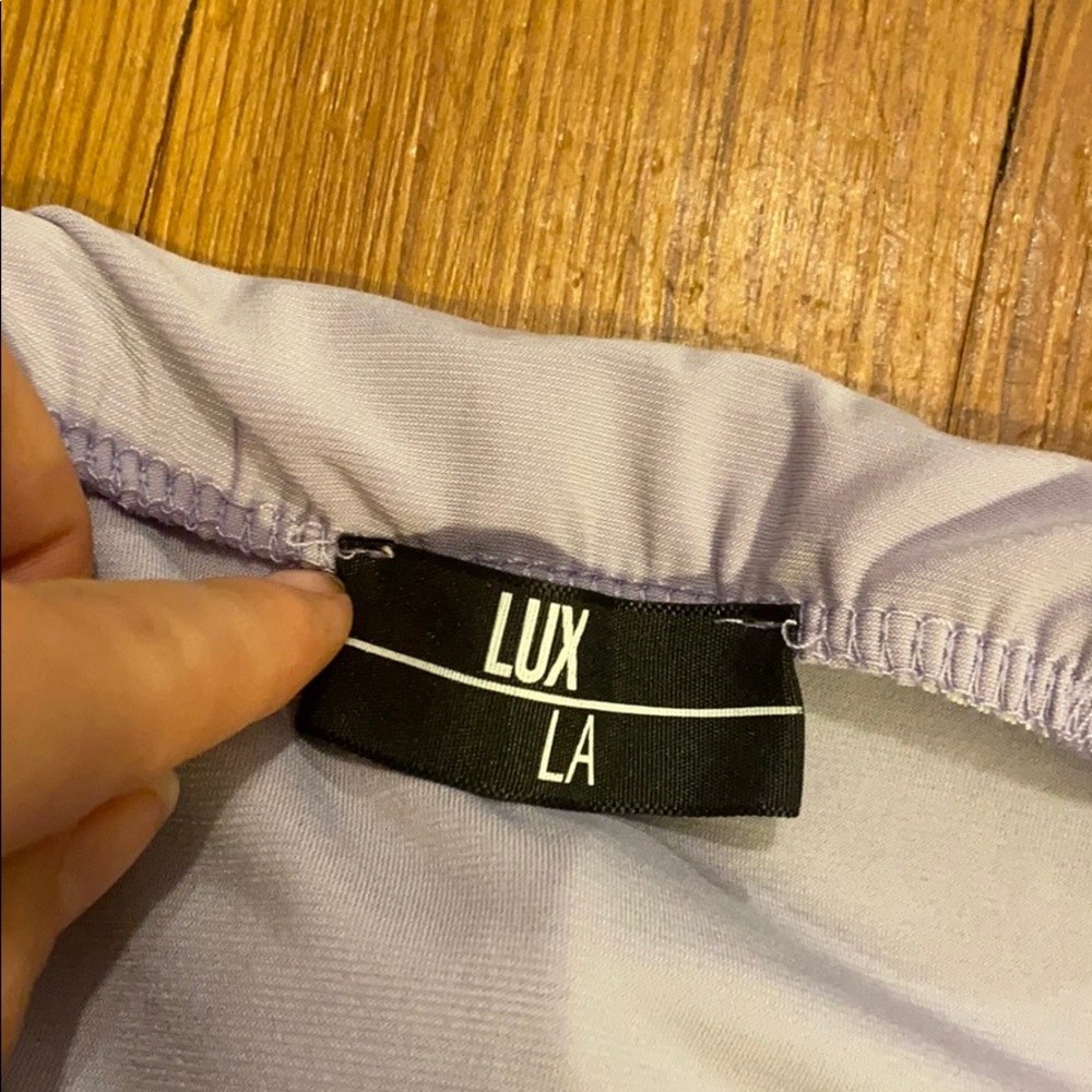 nwot lavender bodysuit - Picture 3 of 3